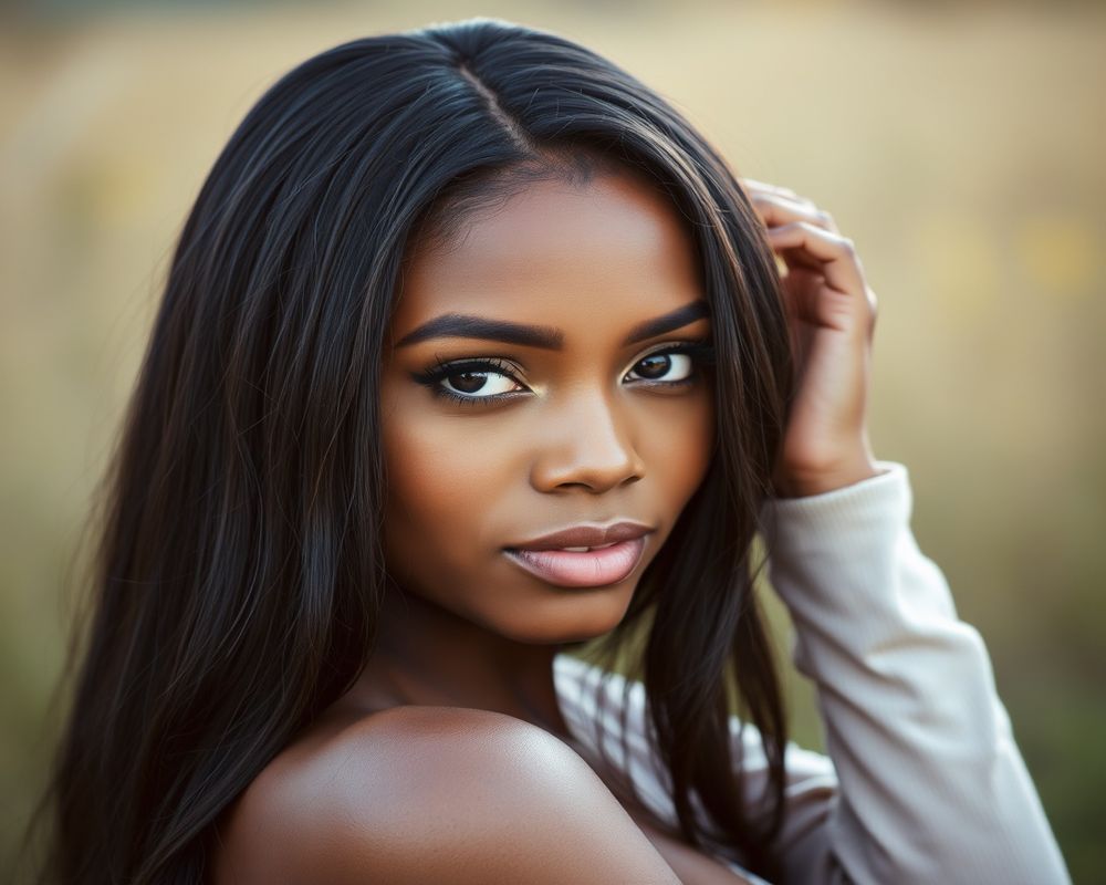 Zara Okafor lifestyle personality shot in natural outdoor setting