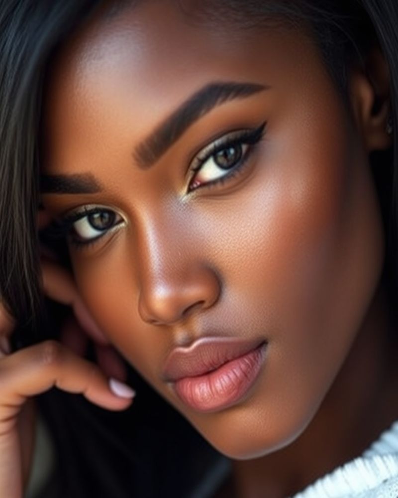 Zewditu Haile beauty close-up portrait
