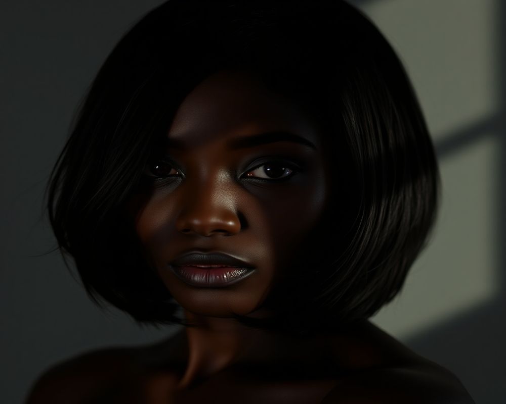 Zewditu Haile artistic creative portrait